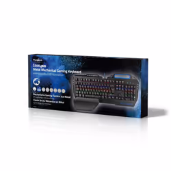 Nedis GKBD400BKND clavier USB QWERTY Néerlandais Noir - Vue supplémentaire 7