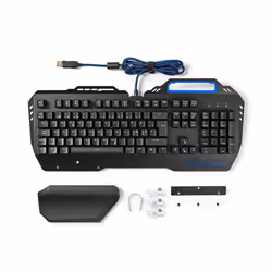 Nedis GKBD400BKND clavier USB QWERTY Néerlandais Noir - Vue supplémentaire 9