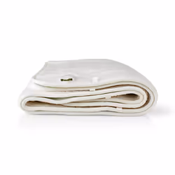 Nedis PEBL120CWT1 couverture et coussin chauffant Alaise électrique 60 W Blanc Polyester, Laine synthétique
