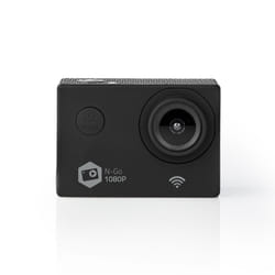 Nedis ACAM21BK caméra pour sports d'action 12 MP Full HD Wifi 60 g