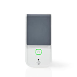 Nedis WIFIPO120FWT Prise intelligente 3680 W Gris, Blanc