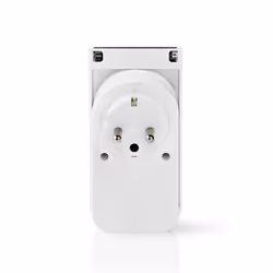 Nedis WIFIPO120FWT Prise intelligente 3680 W Gris, Blanc - Vue supplémentaire 5