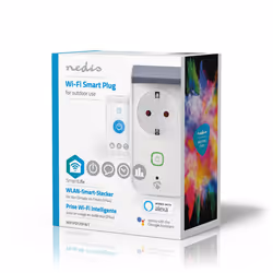 Nedis WIFIPO120FWT Prise intelligente 3680 W Gris, Blanc - Vue supplémentaire 7