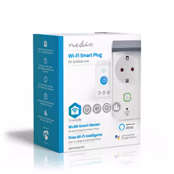 Nedis WIFIPO120FWT Prise intelligente 3680 W Gris, Blanc - Vue supplémentaire 8