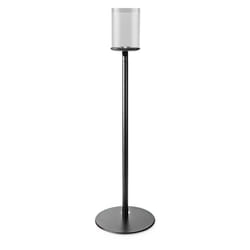 Nedis SPMT5750BK support de haut-parleurs Sol Acrylonitrile-Butadiène-Styrène (ABS), Acier Noir
