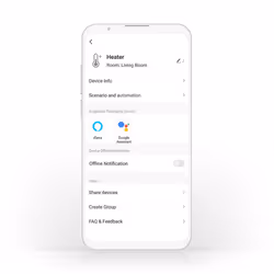 Nedis WIFIHTPL20FWT Blanc 2000W - Vue supplémentaire 11