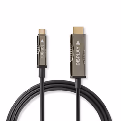 Nedis CCBG6410BK100 changeur de genre de câble USB-C HDMI Noir