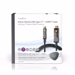 Nedis CCBG6410BK500 changeur de genre de câble USB-C HDMI Noir - Vue supplémentaire 4