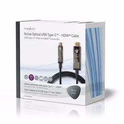 Nedis CCBG6410BK500 changeur de genre de câble USB-C HDMI Noir - Vue supplémentaire 5