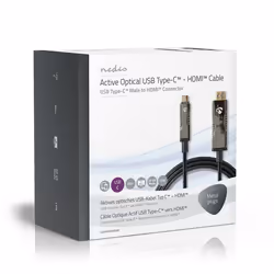 Nedis CCBG6410BK500 changeur de genre de câble USB-C HDMI Noir - Vue supplémentaire 6