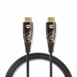 Nedis CVBG3400BK1000, 100 m, HDMI Type A (Standard), HDMI Type A (Standard), 18 Gbit/s, Noir
