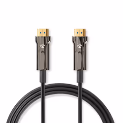 Nedis CVBG3500BK1000, 100 m, HDMI Type A (Standard), HDMI Type A (Standard), 48 Gbit/s, Noir