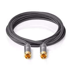 Nedis CATB24100GY30 câble audio 3 m RCA Gris