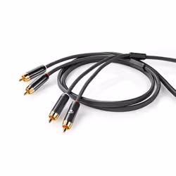 Nedis CATB24200GY20 câble audio 2 m 2 x RCA Gris