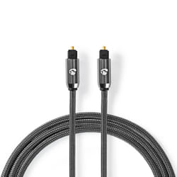 Nedis CATB25000GY30 câble audio 3 m TOSLINK Gris