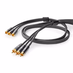 Nedis CVTB24300GY20 câble audio 2 m 3 x RCA Gris