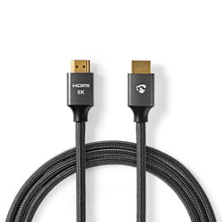 Nedis CVTB35000GY10 câble HDMI 1 m HDMI Type A (Standard) Gris