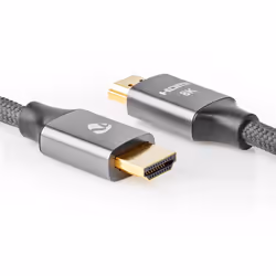 Nedis CVTB35000GY20 câble HDMI 2 m HDMI Type A (Standard) Gris - Vue supplémentaire 4
