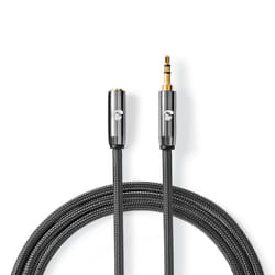 Nedis CATB22050GY50 câble audio 5 m 3,5mm Gris