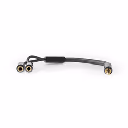 Nedis CATB22150GY02 câble audio 0,2 m 3,5mm 2 x 3.5mm Gris