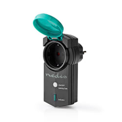 Nedis RFPOM120FBK Prise intelligente 3680 W Noir, Vert