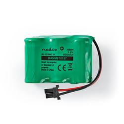 Nedis BANM6T0157 pile domestique Batterie rechargeable Hybrides nickel-métal (NiMH)