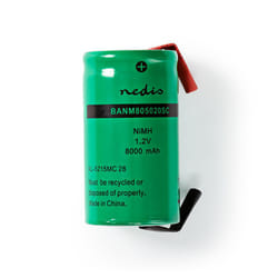 Nedis BANM805020SC pile domestique Batterie rechargeable Hybrides nickel-métal (NiMH)