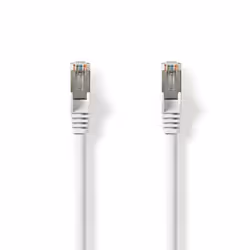 Nedis CCGP85520WT025, 0,25 m, Cat8.1, S/FTP (S-STP), RJ-45, RJ-45