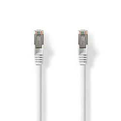 Nedis CCGP85520WT025 câble de réseau Blanc 0,25 m Cat8.1 S/FTP (S-STP)