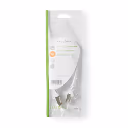 Nedis CCGP85520WT025 câble de réseau Blanc 0,25 m Cat8.1 S/FTP (S-STP)