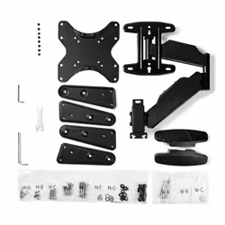 Nedis TVWM2732BK support pour téléviseur 55" Noir - Vue supplémentaire 10