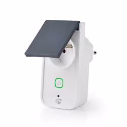 Nedis WIFIPO120EWT Prise intelligente Gris, Blanc - Vue supplémentaire 10