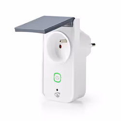 Nedis WIFIPO120EWT Prise intelligente Gris, Blanc - Vue supplémentaire 11