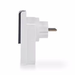 Nedis WIFIPO120EWT Prise intelligente Gris, Blanc - Vue supplémentaire 5