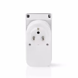 Nedis WIFIPO120EWT Prise intelligente Gris, Blanc - Vue supplémentaire 7