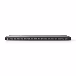 Nedis VSPL34716AT, HDMI, 16x HDMI, Noir, 4K Ultra HD, 60 Hz, 600 MHz