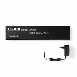 Nedis VSPL34716AT répartiteur vidéo HDMI 16x HDMI - Vue supplémentaire 8