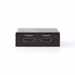 Nedis VSPL3472AT, HDMI, 2x HDMI, Noir, Métal, 4K Ultra HD, 60 Hz