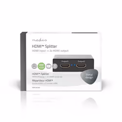 Nedis VSPL3472AT répartiteur vidéo HDMI 2x HDMI - Vue supplémentaire 6