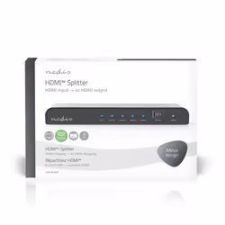 Nedis VSPL3474AT répartiteur vidéo HDMI 4x HDMI - Vue supplémentaire 6