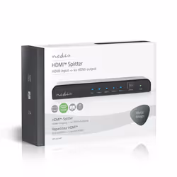 Nedis VSPL3474AT répartiteur vidéo HDMI 4x HDMI - Vue supplémentaire 8