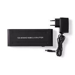 Nedis VSPL3474AT répartiteur vidéo HDMI 4x HDMI - Vue supplémentaire 9