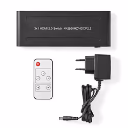 Nedis VSWI3473AT commutateur vidéo HDMI - Vue supplémentaire 8