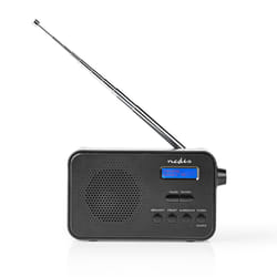 Nedis RDDB1000BK Radio portable Numérique Noir