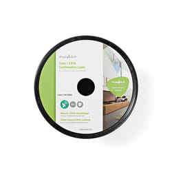 Nedis CSGR4500WT100 câble coaxial RG-59 10 m Blanc