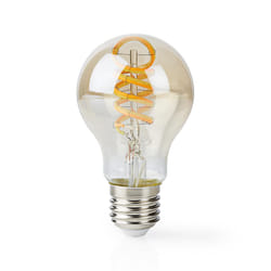 Nedis WIFILT10GDA60 éclairage intelligent Ampoule intelligente Wi-Fi Or 5,5 W