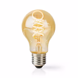 Nedis WIFILT10GDA60 éclairage intelligent Ampoule intelligente Wi-Fi Or 5,5 W