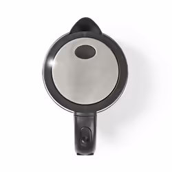 Nedis KAWK320EGS bouilloire 1,7 L 2200 W Acier inoxydable, Transparent