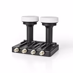 Nedis SLNBQDM60BK convertisseur abaisseur de fréquence Low Noise Block (LNB) Noir - Vue supplémentaire 4