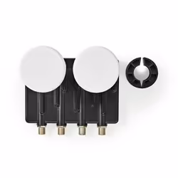 Nedis SLNBQDM60BK convertisseur abaisseur de fréquence Low Noise Block (LNB) Noir - Vue supplémentaire 8